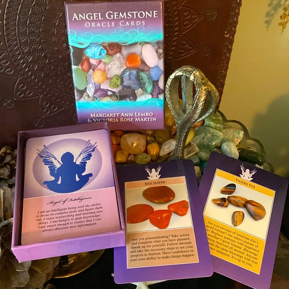 Other - Angel Gemstone Oracle Cards by Margaret Ann Lembo & Victoria Rose Martin